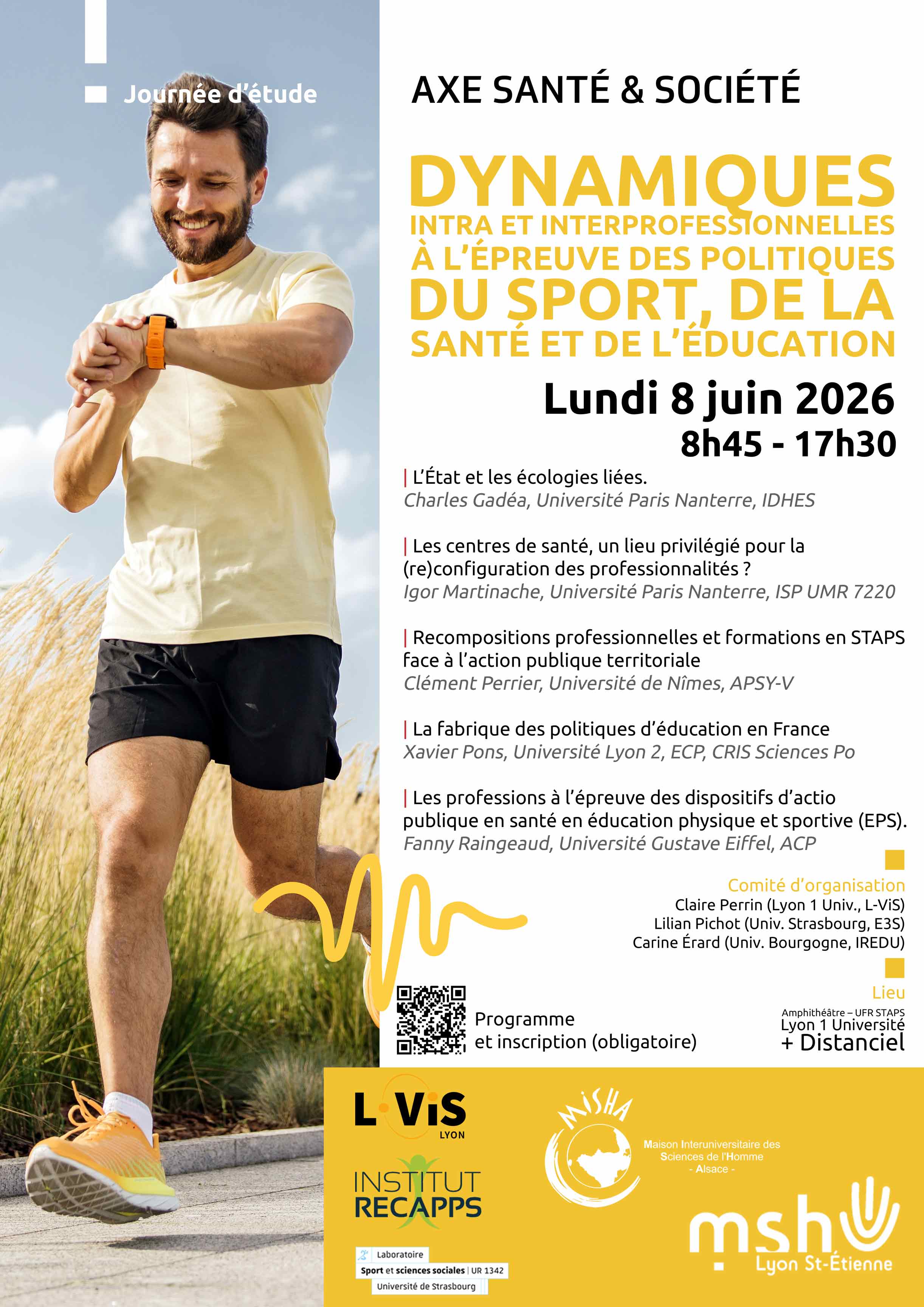 Affiche de la JE du 8 juin
